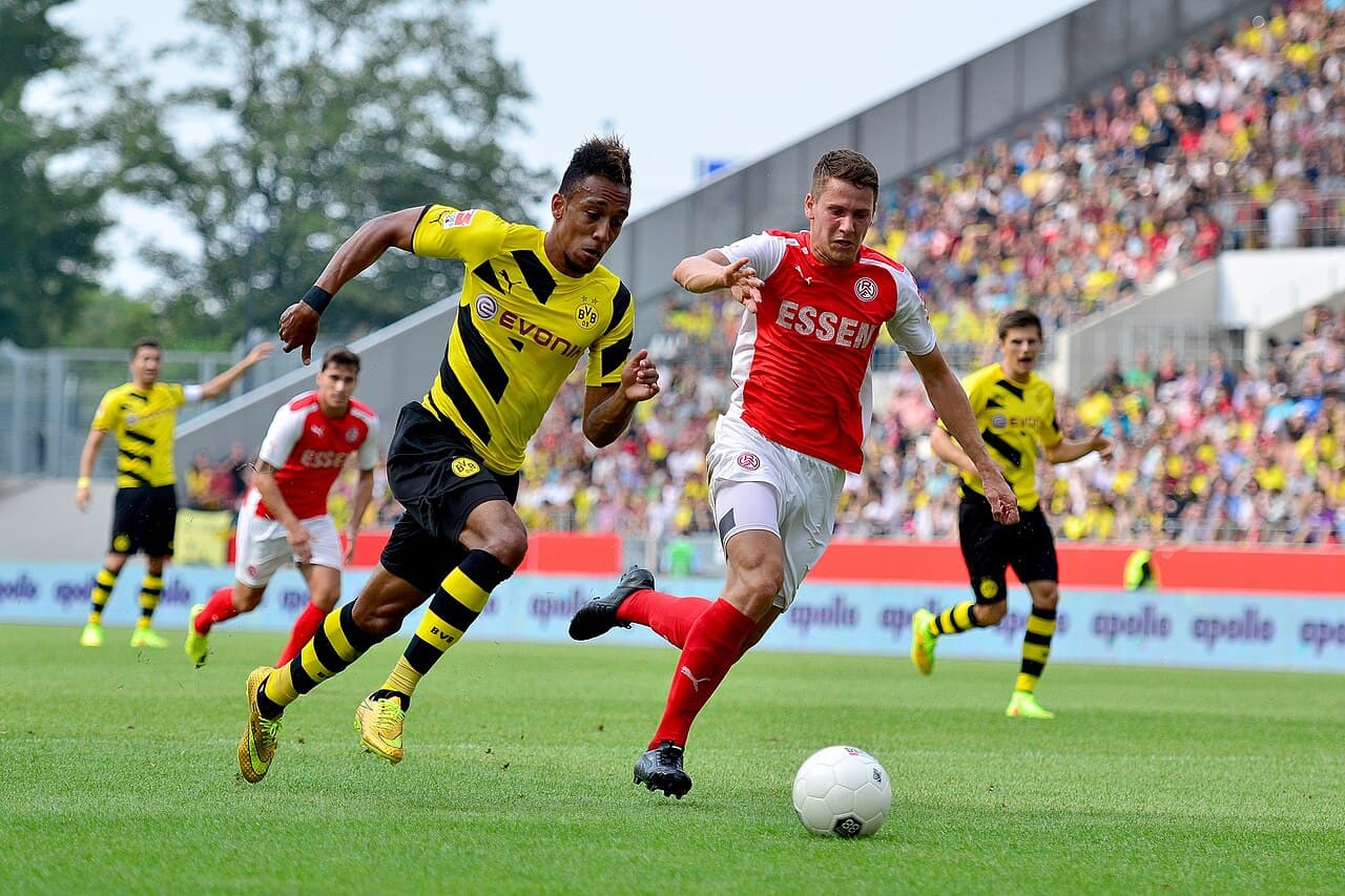 Pierre-Emerick Aubameyang — photo : Dirk Vorderstraße
