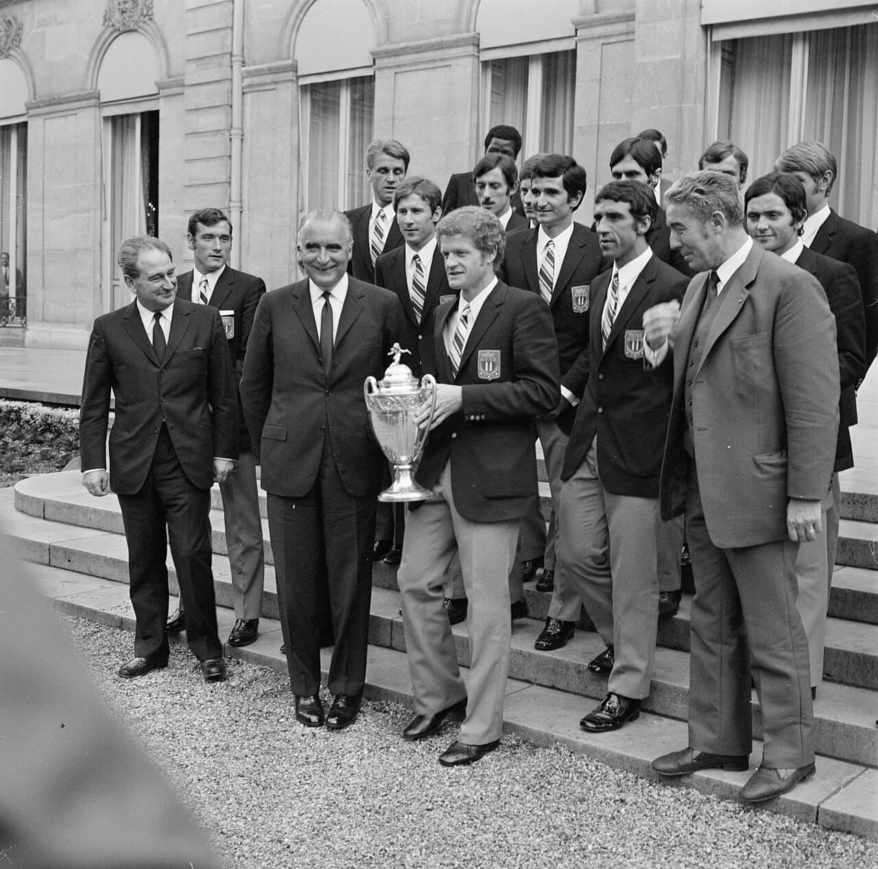 AS Saint-Étienne — photo : Service photographique de la Présidence